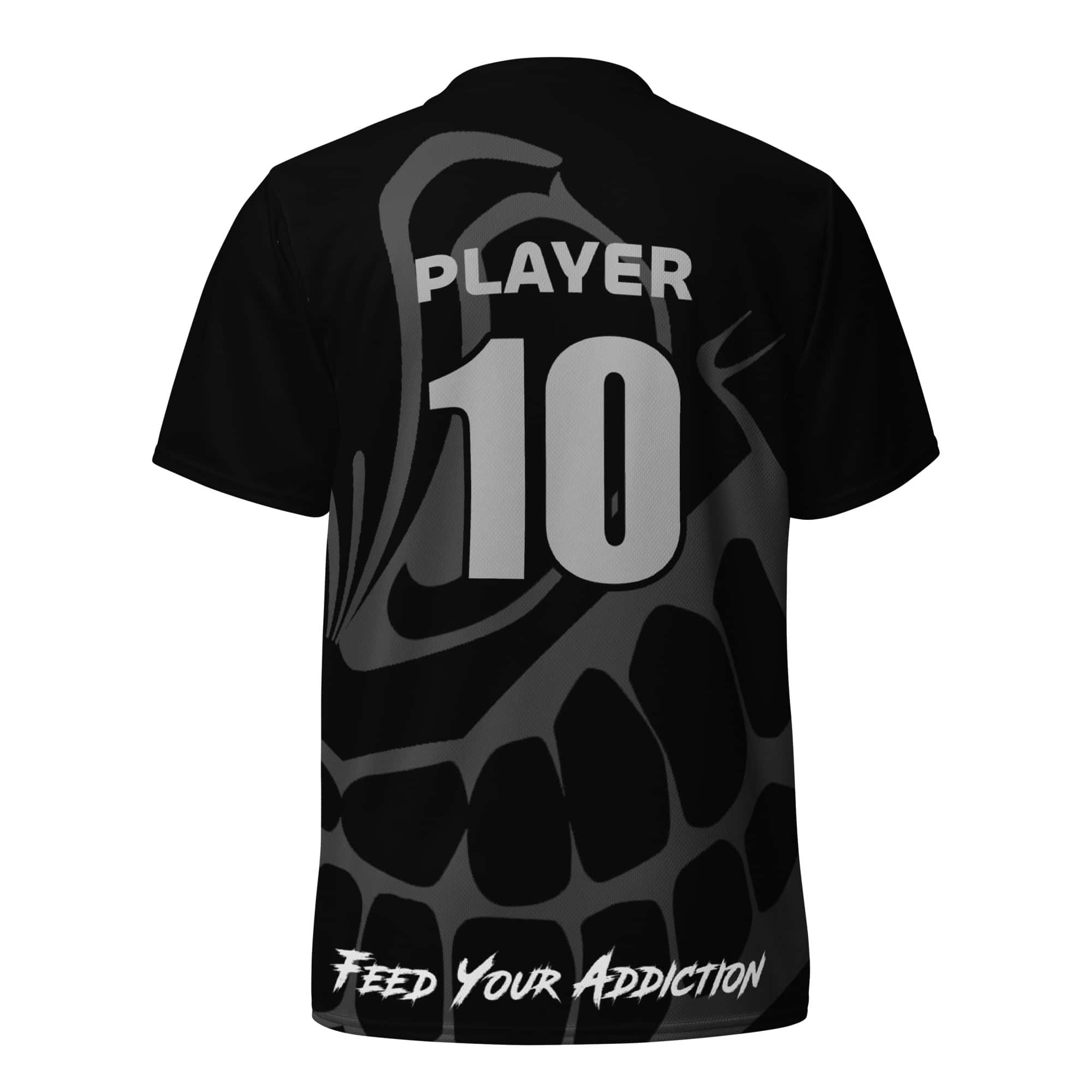 Blacked Out New Addicts Logo Sports Jersey 2 Blacked Out New Addicts Logo Sports Jersey - Image 2