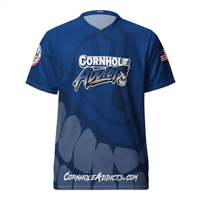 Blue Faded New Addicts Jersey