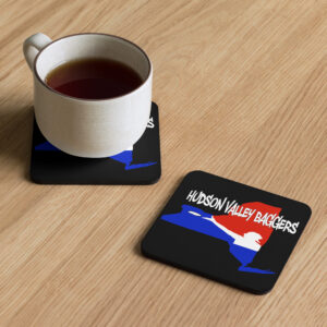 Hudson Valley Baggers Cork-back coaster