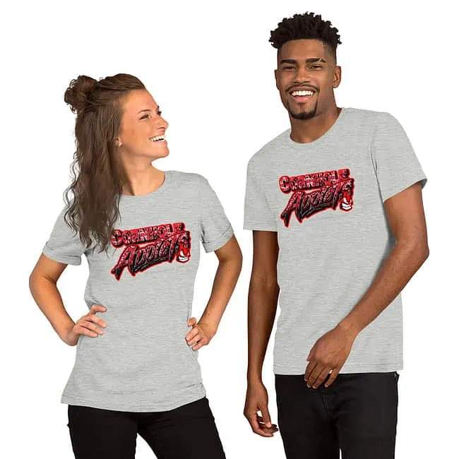 Bandana Addicts Text Logo T-Shirt - Image 8