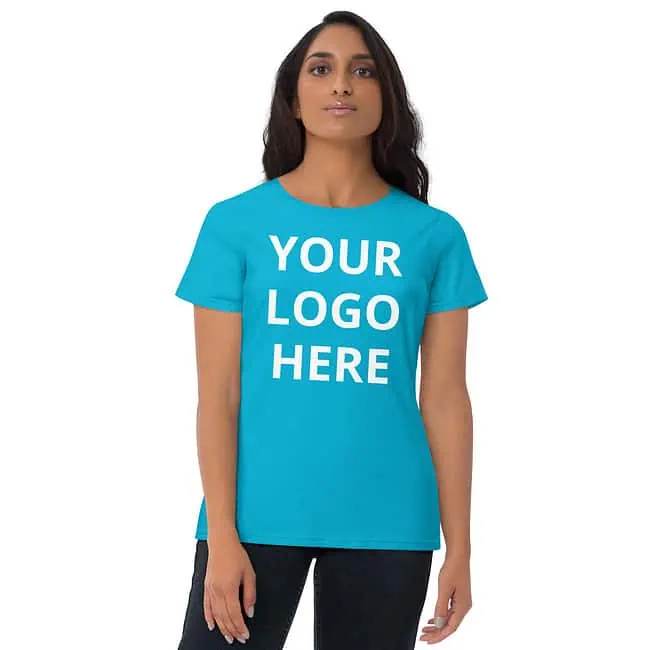 Design Your Own Custom Women's Fitted Tee - Image 6