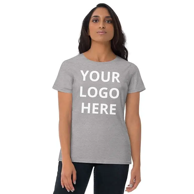 Design Your Own Custom Women's Fitted Tee - Image 5