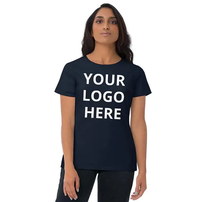 Design Your Own Custom Women's Fitted Tee - Image 2