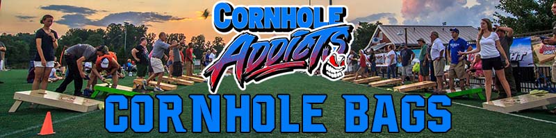The Best Regulation Dual Sided Cornhole Bags 1 a group of people on a field playing corn hole with dual sided cornhole bags
