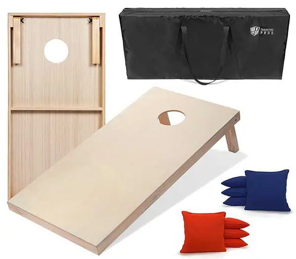 Plain Cornhole Board Set w/Bean Bags