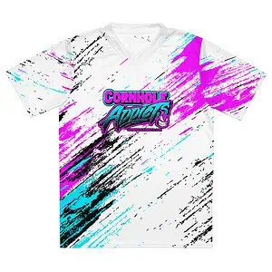 Brushed Hot Pink and Turquoise Jersey