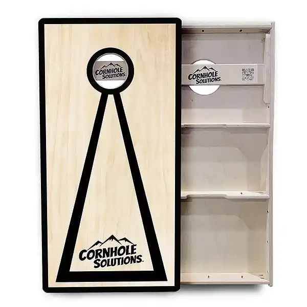 Black Triangle Cornhole Boards - Image 2