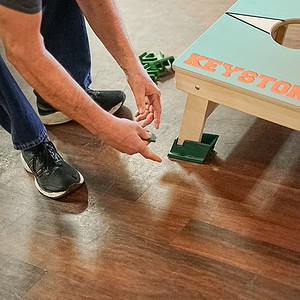 Level up and stabilize your cornhole boards