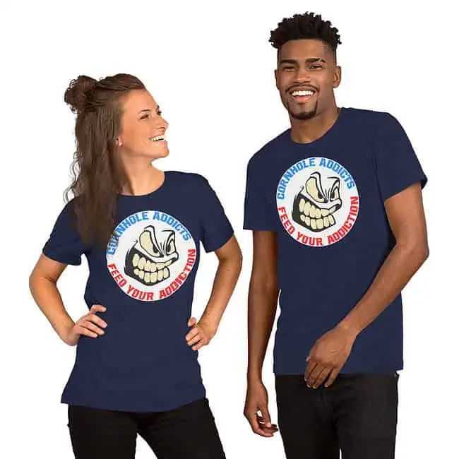 Addicts on Front T-Shirt - Image 2
