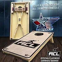 ACL Black Logo Cornhole Boards