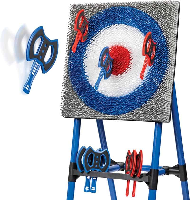 EastPoint Deluxe Steel Frame Axe Throw Target Game Set - Steel