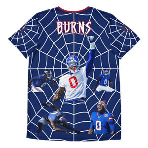 Brian Burns - The Amazing Spida-Man - NY Giants Jersey 3 Spida Man back