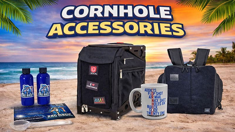 Cornhole Accessories 1 Cornhole accessories enhance your set up and game