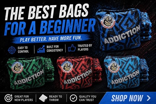 Addiction bag Best beginner cornhole bag