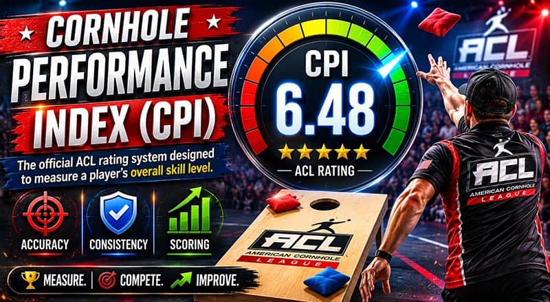 Cornhole Performance Index is the official ACL rating system Cornhole Performance Index is the official ACL rating system