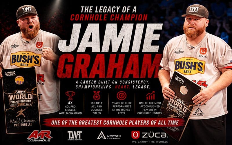 ACL Pro Jamie Graham: The Legacy of a Cornhole Champion 7 The legacy of a cornhole champion - ACL Pro Jamie Graham