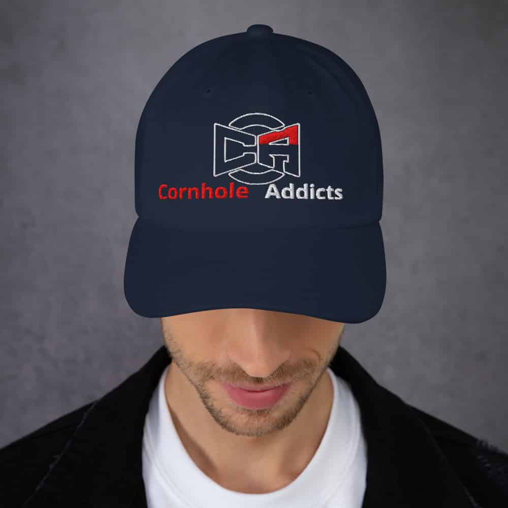 Cornhole Addicts Dad Hat Snapback 3 Cornhole Addicts Dad Hat Snapback - Image 3