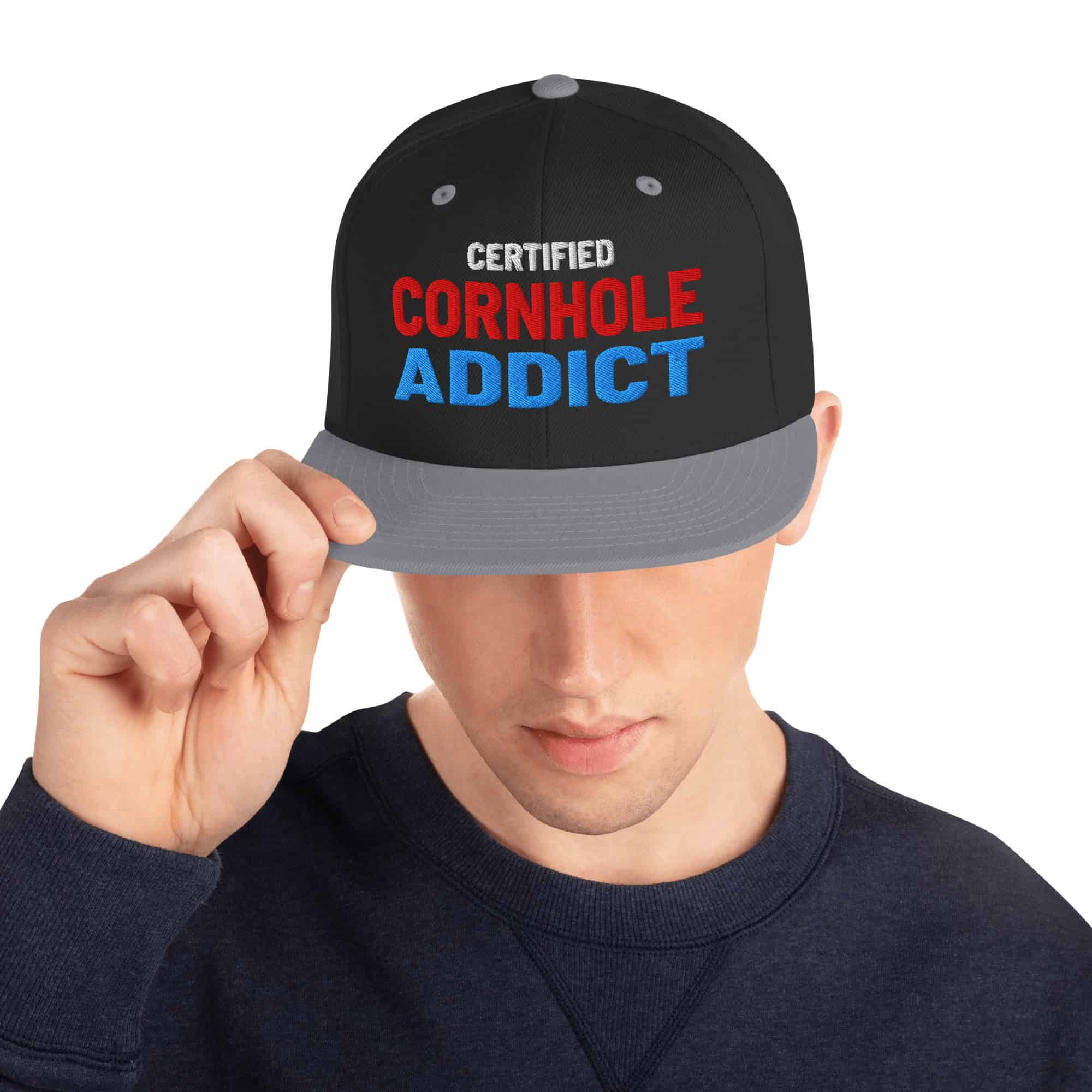 Certified Addict Snapback Hat 4 Certified Addict Snapback Hat - Image 4