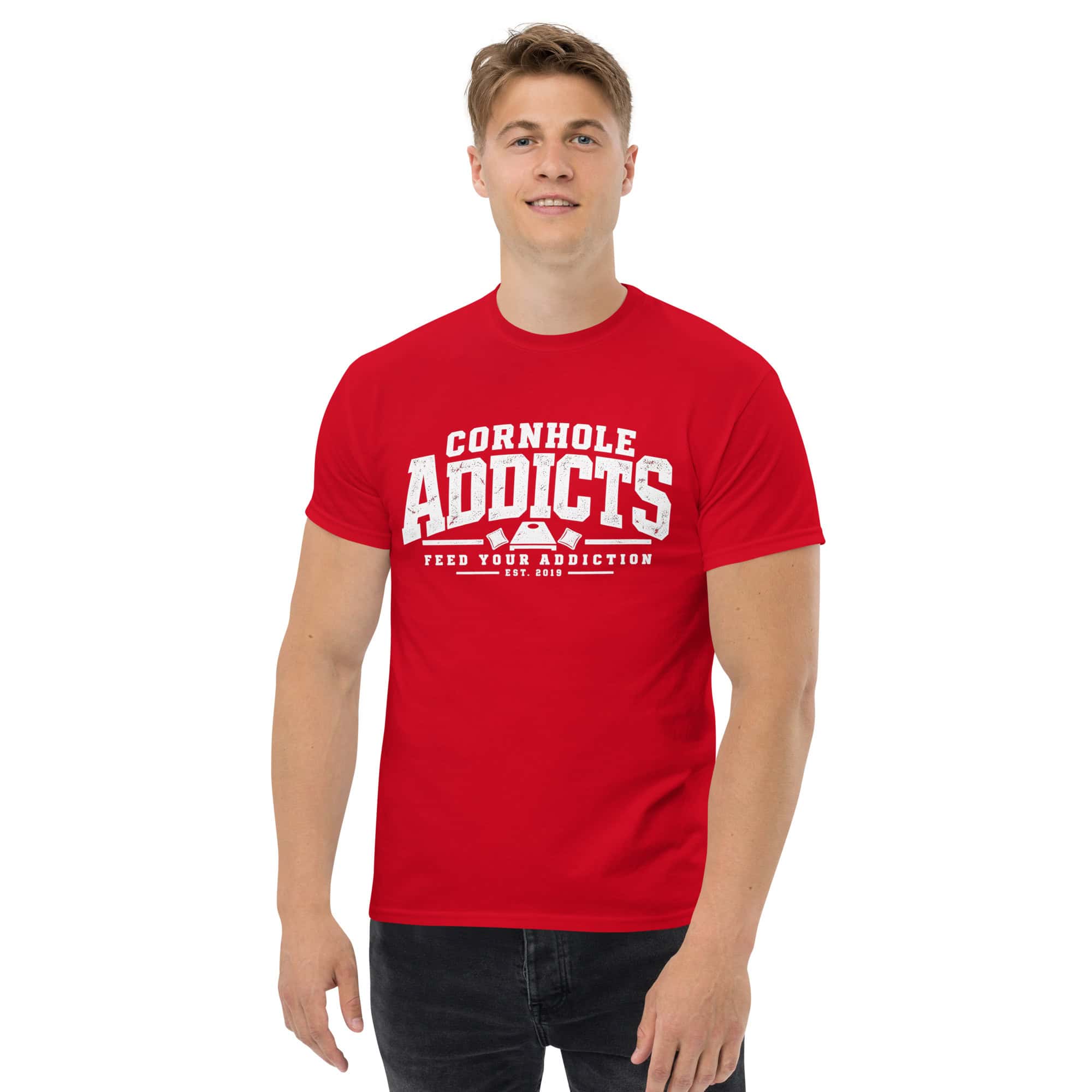 Distressed Emblem - Social Style Tee 5 Distressed Emblem - Social Style Tee - Image 5