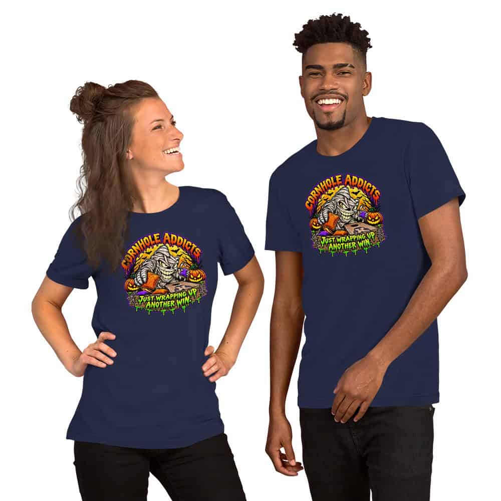 Mummy Addict Halloween T-Shirt 2 Mummy Addict Halloween T-Shirt - Image 2