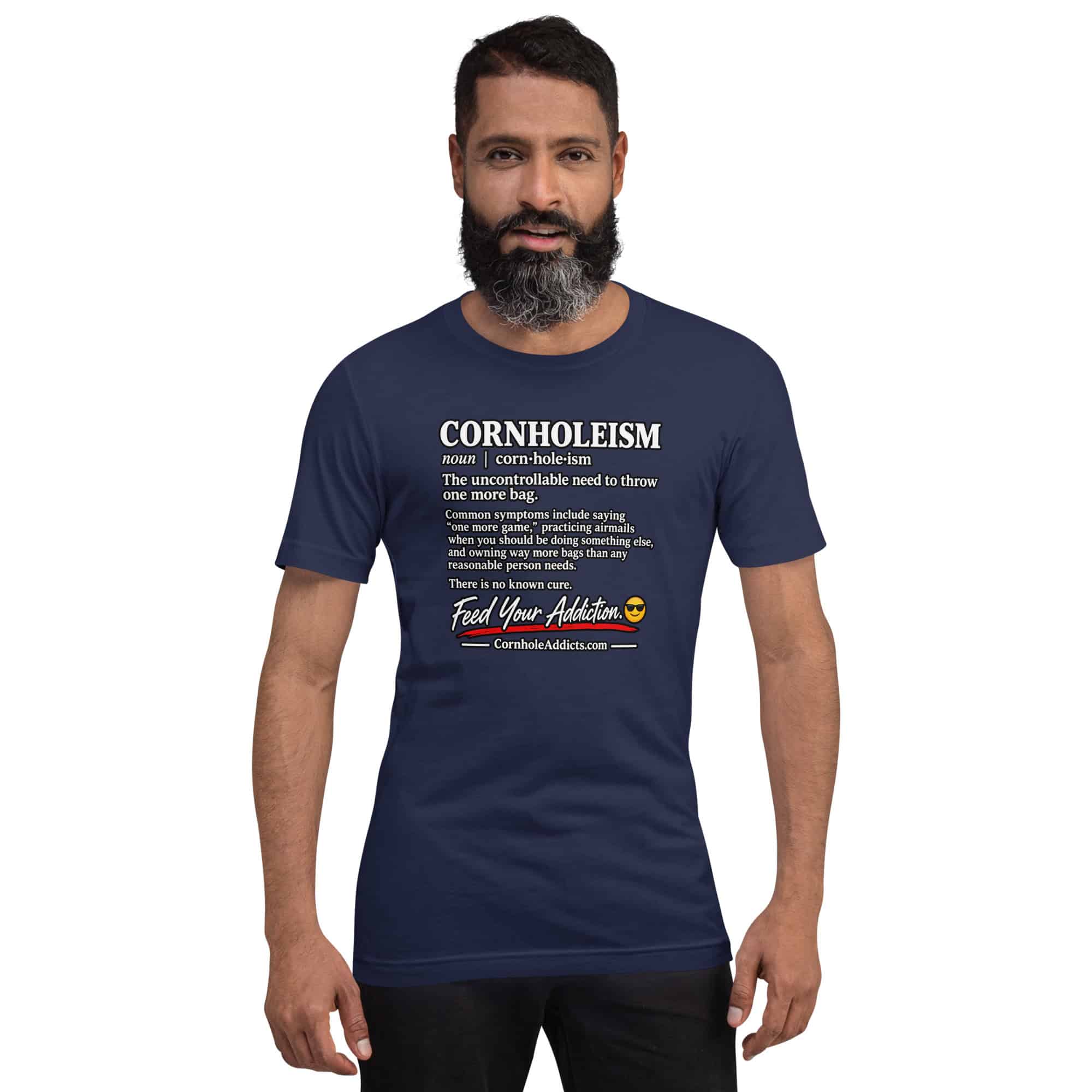Cornholeism - Competitive Style Tee 1 Cornholeism - Competitive Style Tee