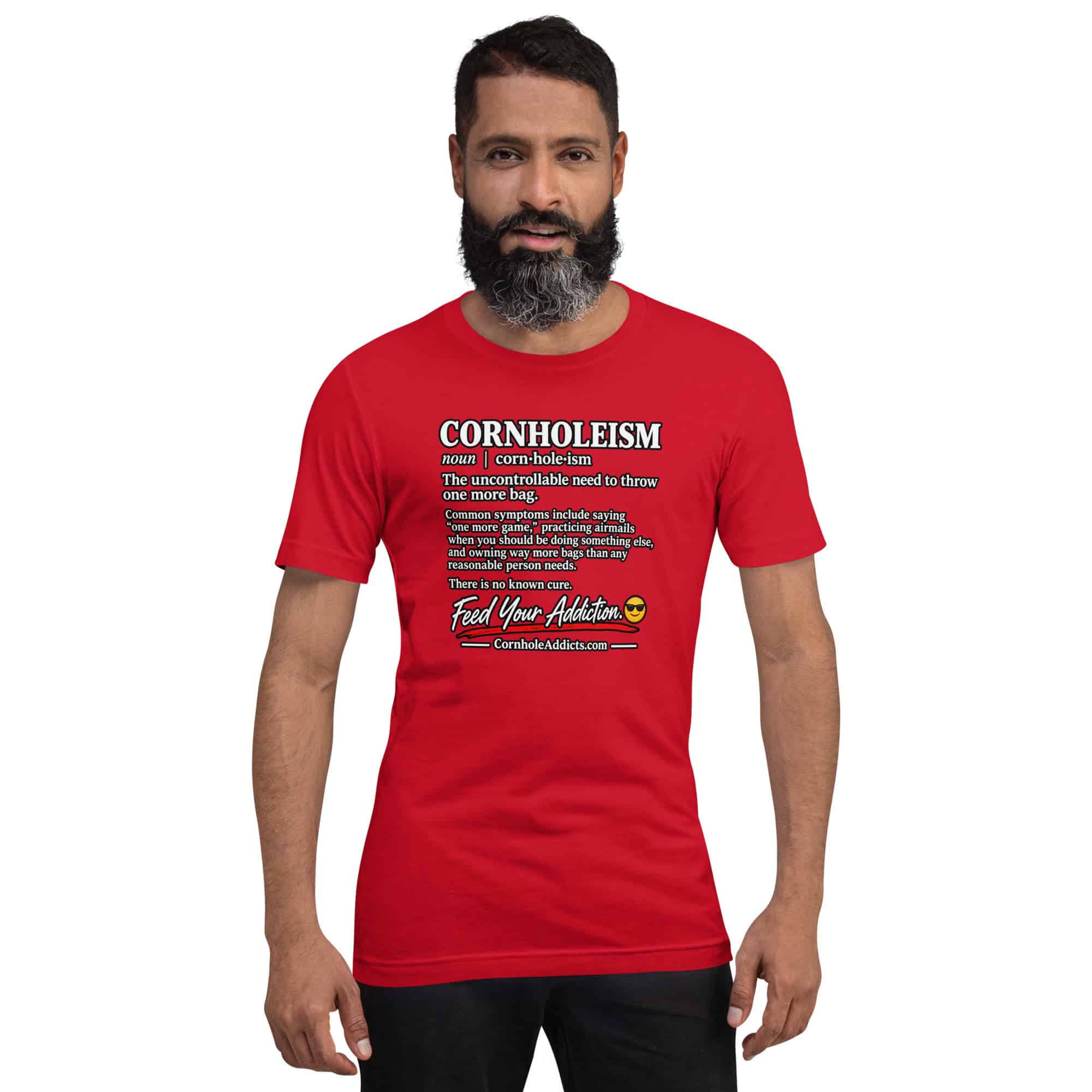 Cornholeism - Competitive Style Tee 3 Cornholeism - Competitive Style Tee - Image 3