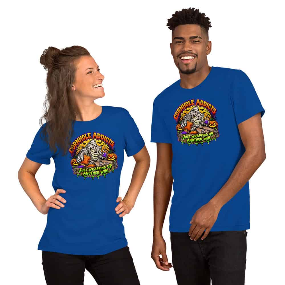 Mummy Addict Halloween T-Shirt 4 Mummy Addict Halloween T-Shirt - Image 4